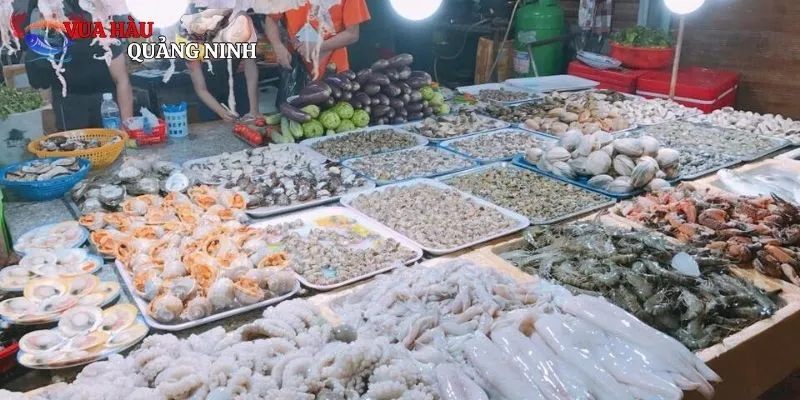 Điểm danh các loại đồ tươi tại chợ hải sản Vũng Tàu