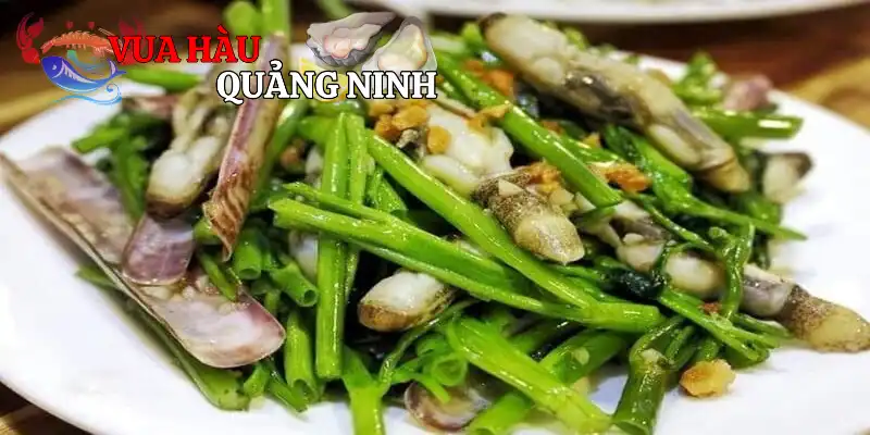 Ốc móng tay rất phổ biến trong các món ăn
