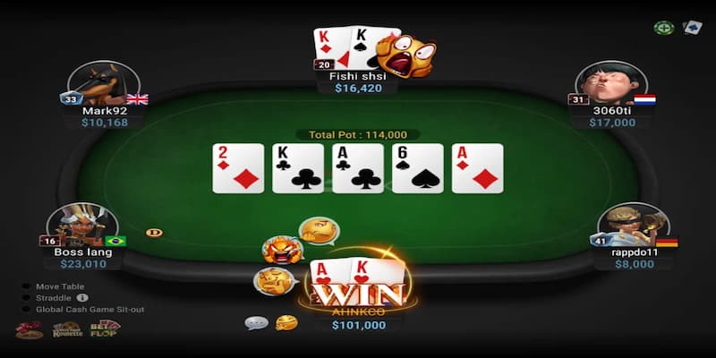 Bongvip - Sân chơi game Poker Bull trực tuyến hấp dẫn nhất
